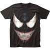 Venom Sinister Smile Marvel Spider Man Big Print T-Shirt-Cyberteez