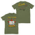 The Clash Know Your Rights US Tour 1982 Army Green T-Shirt
