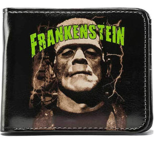 Frankenstein Universal Monsters Bi-Fold Wallet-Cyberteez