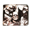 Universal Monsters Wallet Collage Bi Fold Frankenstein Dracula Wolfman-Cyberteez
