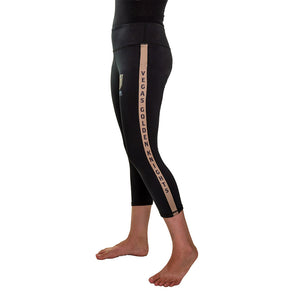 Vegas Golden Knights Women's NHL Capri Leggings-Cyberteez