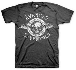 Avenged Sevenfold Origins Skull Bat T-Shirt-Cyberteez