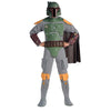 Star Wars Boba Fett Men's Deluxe Bounty Hunter Costume-Cyberteez