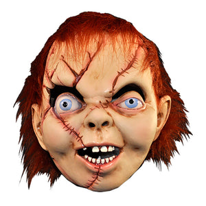 Child's Play Chucky Adult Size Latex Costume Overhead Mask-Cyberteez