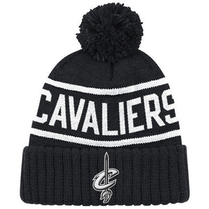Cleveland Cavaliers NBA Mitchell & Ness Reflective Patch High 5 Beanie-Cyberteez