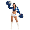 Dallas Cowboys Cheerleader Womens Girls Sexy Cosplay Costume-Cyberteez