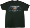 Batman VS Superman Dawn Of Justice Logo DC Comics T-Shirt-Cyberteez