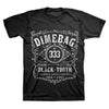 Dimebag Darrell Whiskey Label No #333 Pantera T-Shirt-Cyberteez