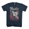 Fender Guitar Flag T-Shirt-Cyberteez