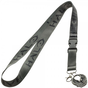 HALO 5 Logo Lanyard w/ Charm-Cyberteez