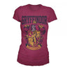 Harry Potter Gryffindor Crest Women's Red T-Shirt-Cyberteez