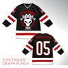 Five Finger Death Punch Knuckle Crown Limited Edition Hockey Jersey-Cyberteez