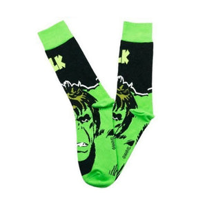 Incredible Hulk Crew Socks-Cyberteez