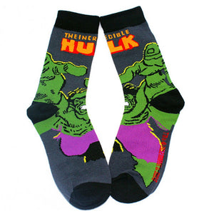 Incredible Hulk Arms Reaching Crew Socks-Cyberteez