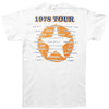 Rush UK Tour 1978 In Concert Starman Logo White w/ Dates T-Shirt-Cyberteez