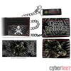 Iron Maiden Matter Of Life And Death Tri-Fold Leather Chain Wallet-Cyberteez