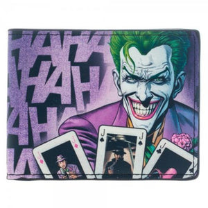 Joker Ha Ha Ha Batman Bi-Fold DC Comics Wallet-Cyberteez
