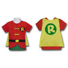 Robin Toddler Kids Child Costume Cape T-Shirt Batman New DC Comics 2T-5T-Cyberteez