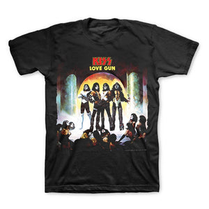 Kiss Love Gun Album Cover T-Shirt-Cyberteez