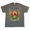 Five Finger Death Punch Locked & Loaded Tour Gray T-Shirt w/ Dates-Cyberteez