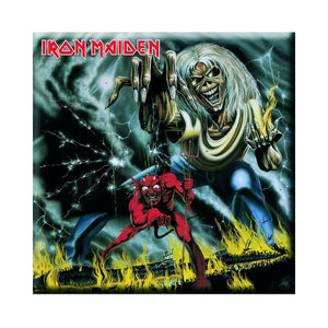 Iron Maiden Number Of The Beast Fridge Magnet-Cyberteez