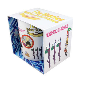 Beatles Yellow Submarine Nothing Is Real Portholes Boxed Ceramic Coffee Cup Mug-Cyberteez