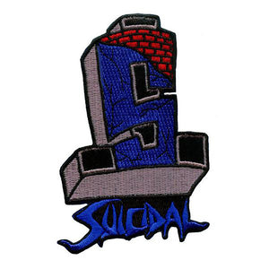 Suicidal Tendencies ST Logo (FLS) Embroidered Sew or Iron On Patch-Cyberteez