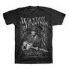 Waylon Jennings Portrait Photo T-Shirt-Cyberteez