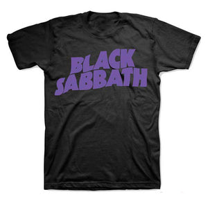 Black Sabbath Purple Logo Ozzy T-Shirt-Cyberteez