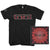 Tool Band Red Pattern T-Shirt