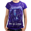 Metallica Ride The Lightning Women's T-Shirt-Cyberteez