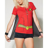Robin Cape Costume Women's Batman T-Shirt (S-2XL)-Cyberteez