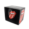 Rolling Stones Tongue Logo Oval Embossed Boxed Ceramic Coffee Cup Mug-Cyberteez