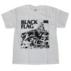 Black Flag Six Pack White T-Shirt-Cyberteez