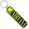 Nirvana Smiley Logo Metal Keychain-Cyberteez