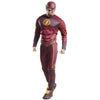 Flash Men's Deluxe Jumpsuit Costume-Cyberteez