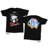 Waylon Jennings USA Tour '84 Sketch Drawing T-Shirt-Cyberteez