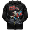 Iron Maiden The Trooper Zip Hoody Sweatshirt-Cyberteez