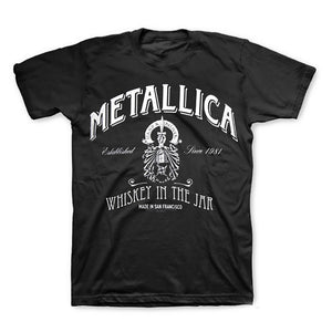 Metallica Whiskey In The Jar Label T-Shirt-Cyberteez