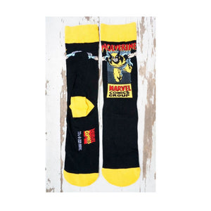 X-Men Wolverine Crew Socks-Cyberteez