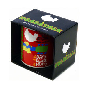 Woodstock Festival 3 Days Peace And Music Boxed Ceramic Coffee Cup Mug-Cyberteez