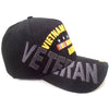 US Army Vietnam Veteran Hat Black Adjustable Cap-Cyberteez