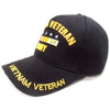 US Army Vietnam Veteran Hat Black Adjustable Cap-Cyberteez