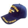 US Navy Vietnam Veteran Hat Blue Adjustable Cap-Cyberteez
