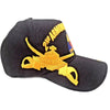 US Army Hat 2nd Armored Division Hell On Wheels Black Adjustable Cap-Cyberteez