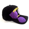 Purple Heart Hat Combat Wounded Military Veteran Black Adjustable Cap-Cyberteez