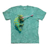 The Mountain Climbing Chameleon Adult Unisex T-Shirt-Cyberteez