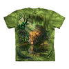 The Mountain Enchanted Tiger Adult Unisex T-Shirt-Cyberteez