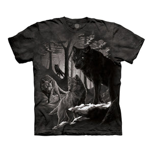 The Mountain Dire Winter Wolf Wolves Adult Unisex T-Shirt-Cyberteez