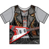 Rock Star Guitar Musician Rocker Toddler Kids Child Allover T-Shirt-Cyberteez